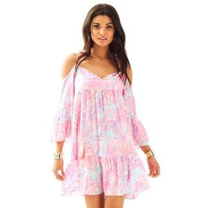 Lilly Pulitzer Alanna off the shoulder dress
